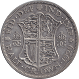 1929 HALFCROWN ( GF ) - HALFCROWN - Cambridgeshire Coins