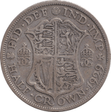 1929 HALFCROWN ( GF ) - HALFCROWN - Cambridgeshire Coins