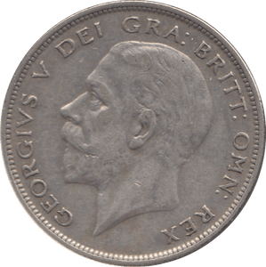 1929 HALFCROWN ( GVF ) - Halfcrown - Cambridgeshire Coins