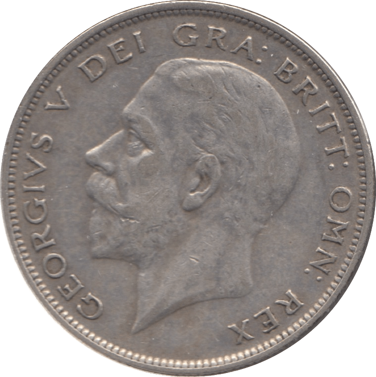 1929 HALFCROWN ( GVF ) - Halfcrown - Cambridgeshire Coins
