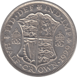 1929 HALFCROWN ( GVF ) - HALFCROWN - Cambridgeshire Coins