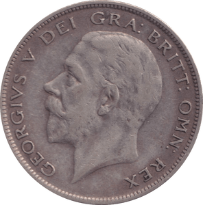1929 HALFCROWN ( VF ) - Halfcrown - Cambridgeshire Coins