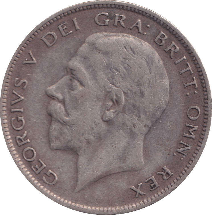 1929 HALFCROWN ( VF ) - Halfcrown - Cambridgeshire Coins