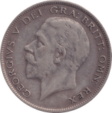 1929 HALFCROWN ( VF ) - Halfcrown - Cambridgeshire Coins