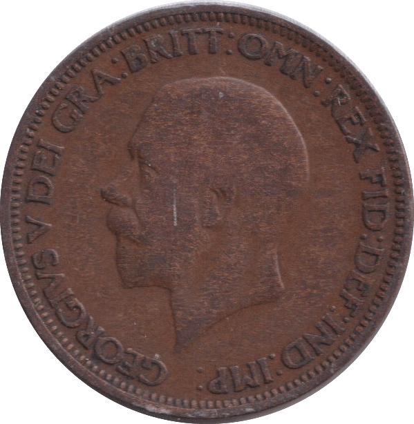 1929 HALFPENNY ( NF ) - HALFPENNY - Cambridgeshire Coins