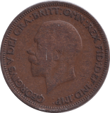 1929 HALFPENNY ( NF ) - HALFPENNY - Cambridgeshire Coins
