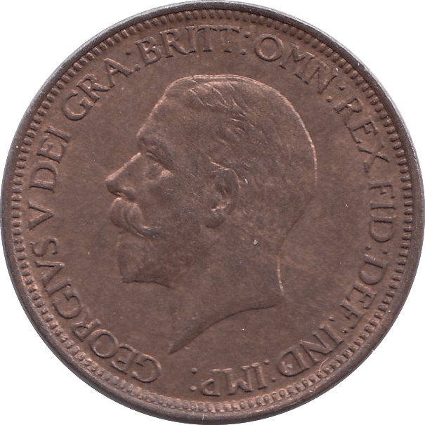 1929 HALFPENNY ( UNC ) - HALFPENNY - Cambridgeshire Coins