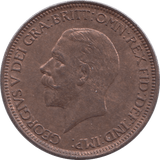 1929 HALFPENNY ( UNC ) - HALFPENNY - Cambridgeshire Coins