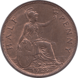 1929 HALFPENNY ( UNC ) - HALFPENNY - Cambridgeshire Coins