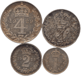 1929 MAUNDY SET GEORGE V - Maundy Set - Cambridgeshire Coins