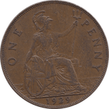 1929 PENNY ( AUNC ) - Penny - Cambridgeshire Coins