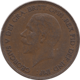 1929 PENNY ( AUNC ) - Penny - Cambridgeshire Coins