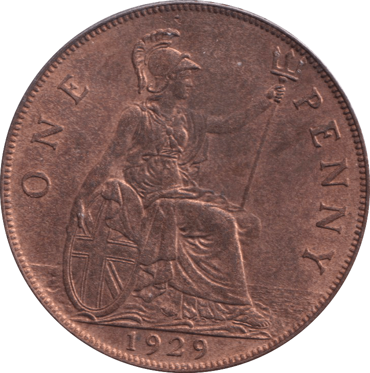 1929 PENNY ( EF ) - PENNY - Cambridgeshire Coins