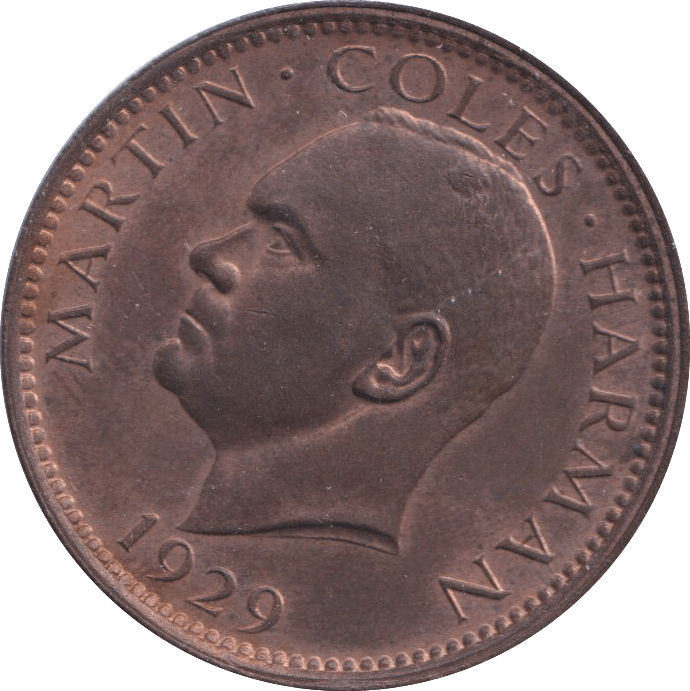 1929 PENNY LUNDY - WORLD COINS - Cambridgeshire Coins