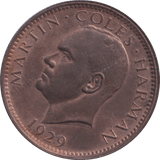 1929 PENNY LUNDY - WORLD COINS - Cambridgeshire Coins