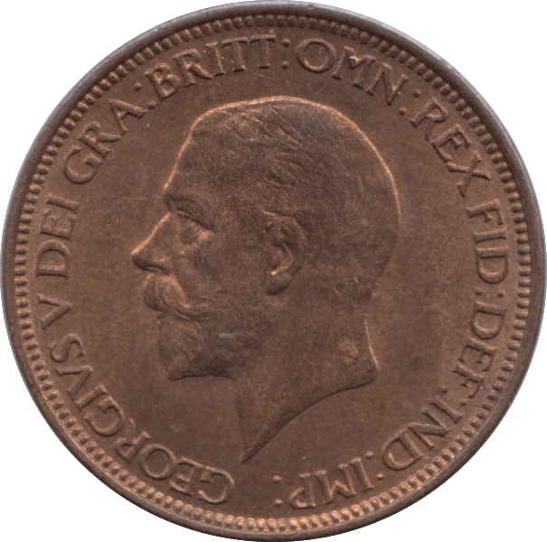 1929 PENNY ( UNC ) - Penny - Cambridgeshire Coins