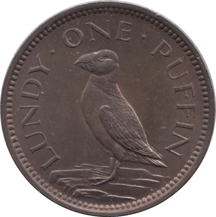 1929 PUFFIN LUNDY PENNY - WORLD COINS - Cambridgeshire Coins