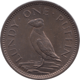 1929 PUFFIN LUNDY PENNY - WORLD COINS - Cambridgeshire Coins
