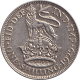 1929 SHILLING ( EF ) - SHILLING - Cambridgeshire Coins
