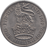 1929 SHILLING ( GVF ) - SHILLING - Cambridgeshire Coins