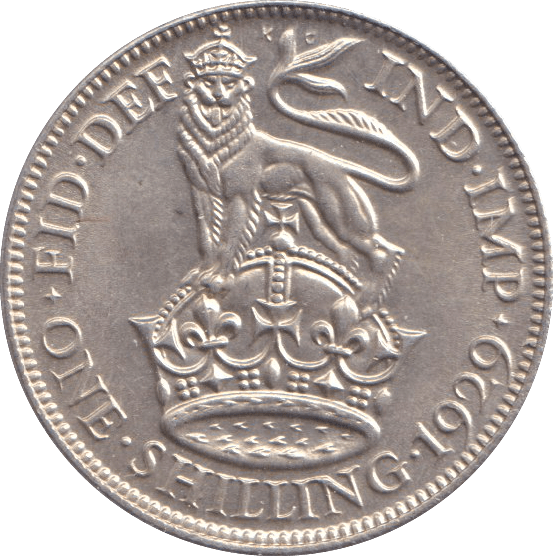 1929 SHILLING ( UNC ) ENGLISH - SHILLING - Cambridgeshire Coins