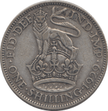 1929 SHILLING ( VF ) - SHILLING - Cambridgeshire Coins