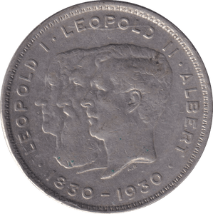 1930 10 FRANC BELGIUM - WORLD COINS - Cambridgeshire Coins