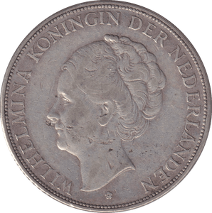 1930 2 1/2 GULDEN NETHERLANDS - WORLD COINS - Cambridgeshire Coins