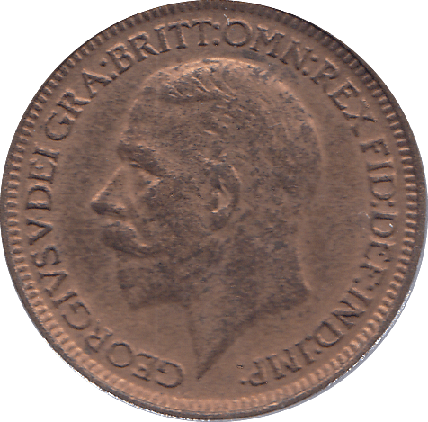 1930 FARTHING ( AUNC ) - FARTHING - Cambridgeshire Coins