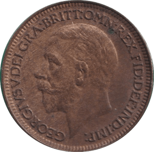1930 FARTHING ( EF ) - FARTHING - Cambridgeshire Coins