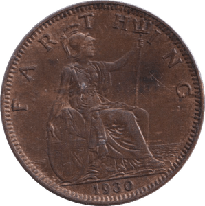 1930 FARTHING ( EF ) - FARTHING - Cambridgeshire Coins
