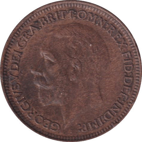 1930 FARTHING (GVF) - FARTHING - Cambridgeshire Coins