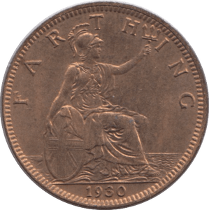 1930 FARTHING ( UNC ) - Farthing - Cambridgeshire Coins