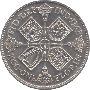 1930 FLORIN ( AUNC ) - FLORIN - Cambridgeshire Coins
