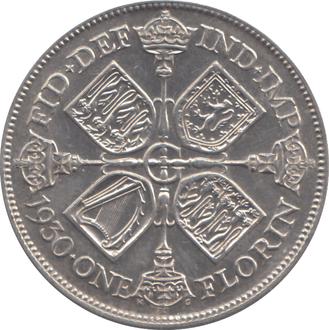 1930 FLORIN ( AUNC ) - FLORIN - Cambridgeshire Coins