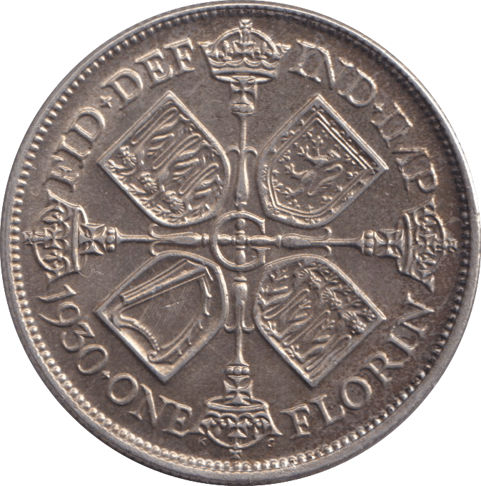 1930 FLORIN ( AUNC ) - FLORIN - Cambridgeshire Coins