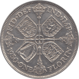 1930 FLORIN ( EF ) - FLORIN - Cambridgeshire Coins