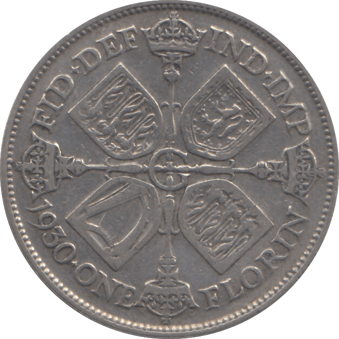 1930 FLORIN ( FINE ) - FLORIN - Cambridgeshire Coins