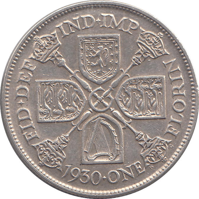 1930 FLORIN ( GVF ) - FLORIN - Cambridgeshire Coins