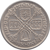 1930 FLORIN ( GVF ) - FLORIN - Cambridgeshire Coins