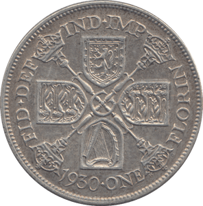 1930 FLORIN ( GVF ) - FLORIN - Cambridgeshire Coins