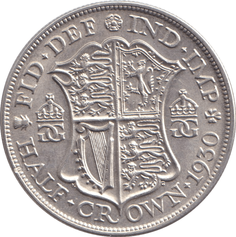 1930 HALFCROWN ( EF ) - HALFCROWN - Cambridgeshire Coins