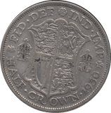 1930 HALFCROWN ( FINE ) - HALFCROWN - Cambridgeshire Coins