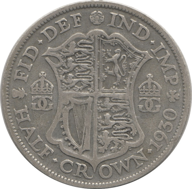 1930 HALFCROWN ( FINE ) - HALFCROWN - Cambridgeshire Coins