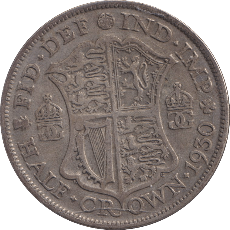 1930 HALFCROWN ( GF ) - HALFCROWN - Cambridgeshire Coins