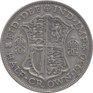 1930 HALFCROWN ( GF ) - HALFCROWN - Cambridgeshire Coins