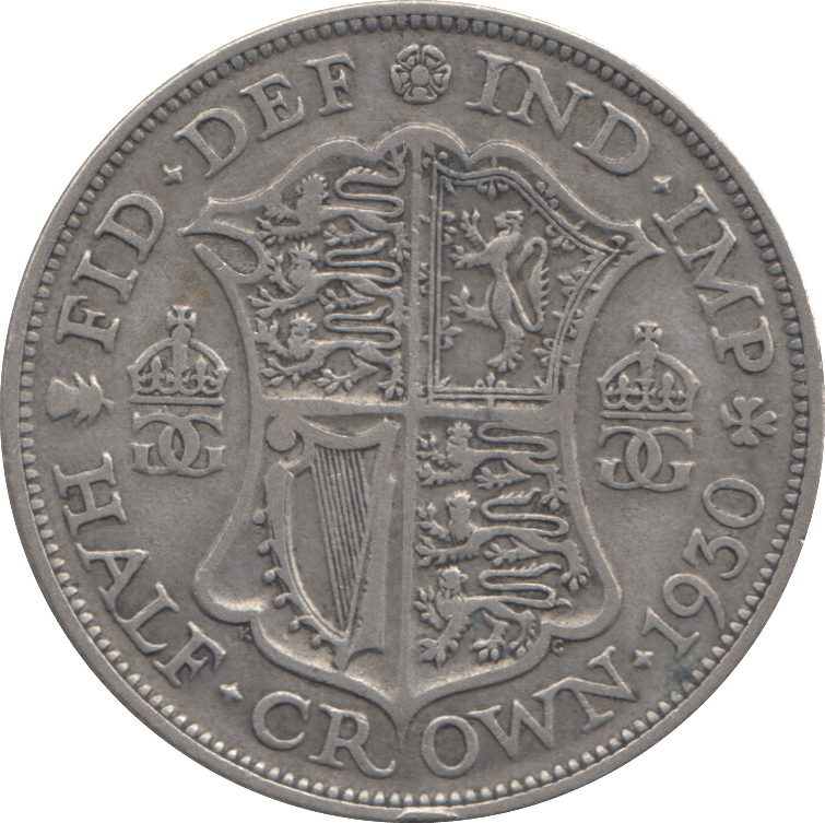 1930 HALFCROWN ( GF ) - HALFCROWN - Cambridgeshire Coins