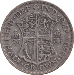 1930 HALFCROWN ( GF ) - HALFCROWN - Cambridgeshire Coins