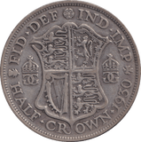 1930 HALFCROWN ( GF ) - HALFCROWN - Cambridgeshire Coins