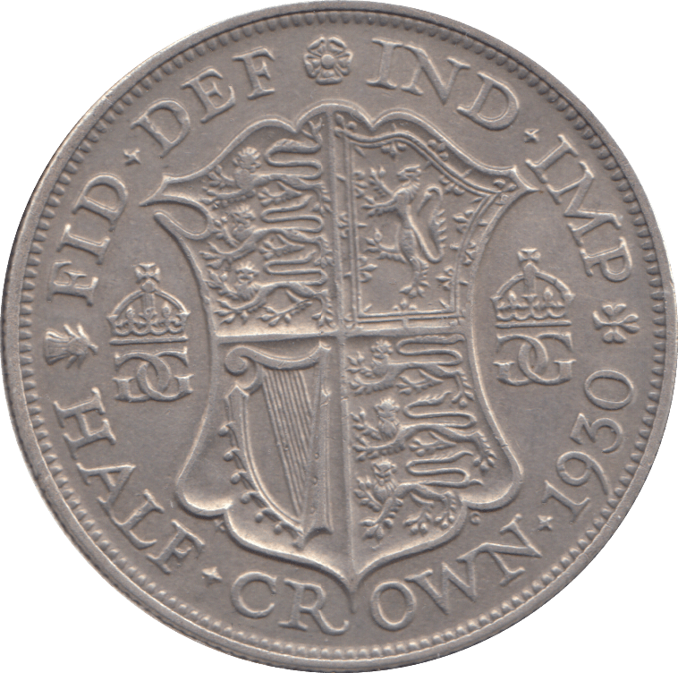 1930 HALFCROWN ( GVF ) - HALFCROWN - Cambridgeshire Coins
